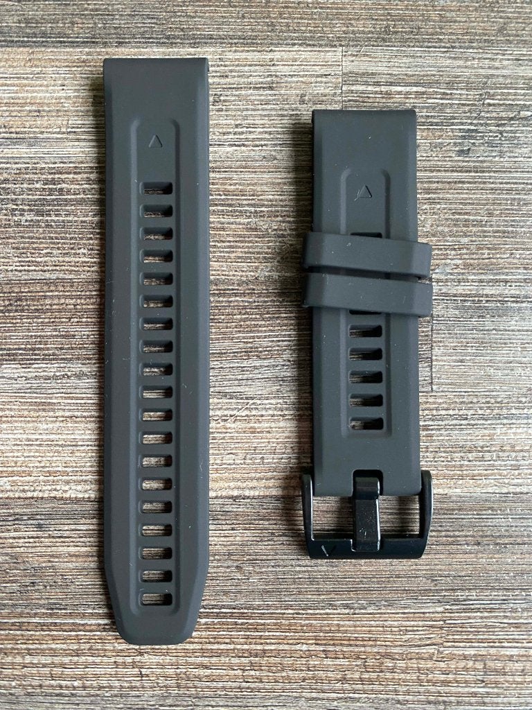 25010 Polsband Quickfit Garmin 22 of 26mm, nieuw, Sieraden, Tassen en Uiterlijk, Sporthorloges, Zwart, Garmin, Nieuw, Ophalen of Verzenden