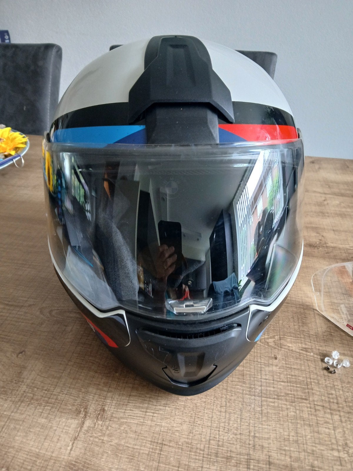 BMW Motorrad Systeemhelm System 7 Carbon Evo ECE P XL, Motoren, Kleding | Motorhelmen, Overige merken, Systeemhelm, Heren, XL