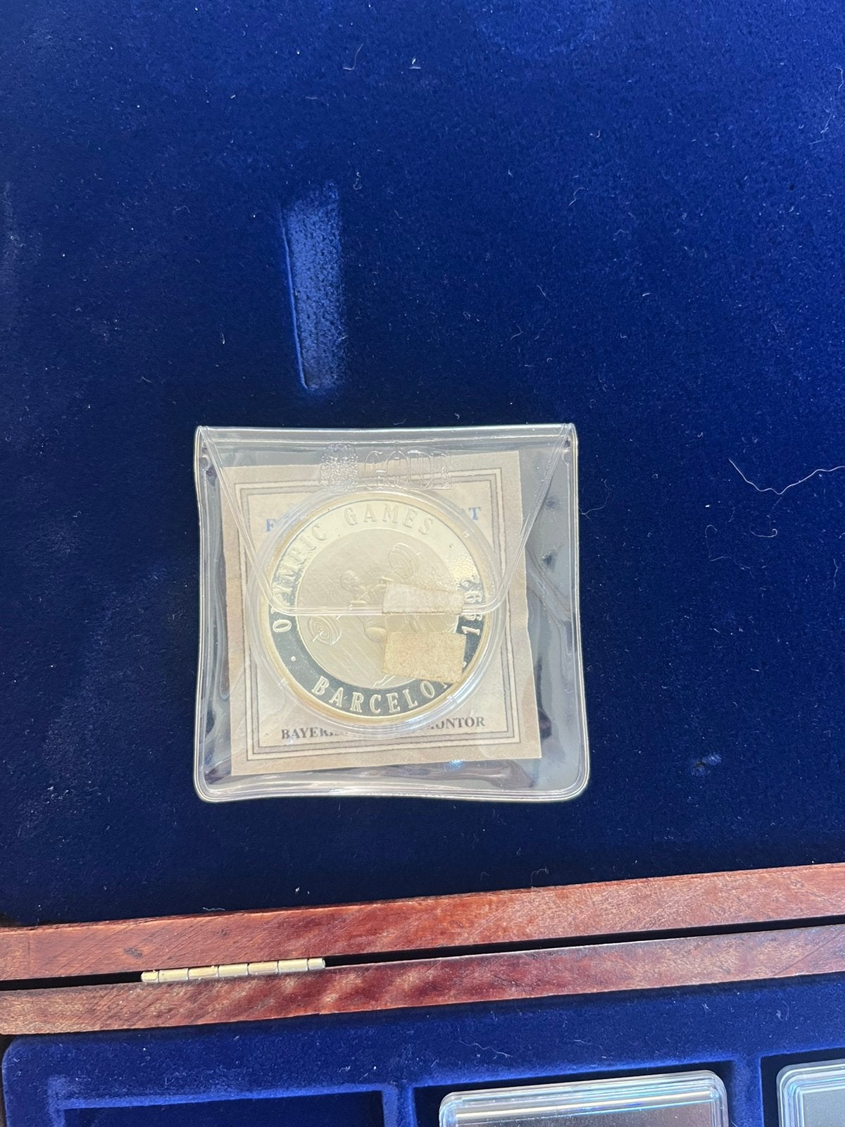 Set Olympische spelen verzamelcoins1992 Barcelona, Ophalen of Verzenden, Zilver