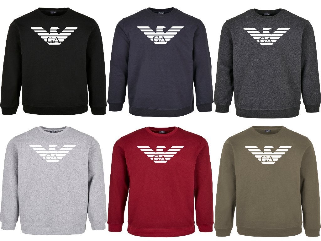 Armani Sweatshirt 6 kleuren XS,S,M,L,XL,2XL,3XL Nieuw, Kleding | Heren, Truien en Vesten, Overige kleuren, Verzenden, Lacoste