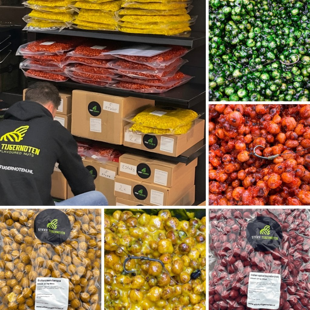 STICKY TIJGERNOTEN CARP BAITS, Verzenden, Nieuw, Overige typen