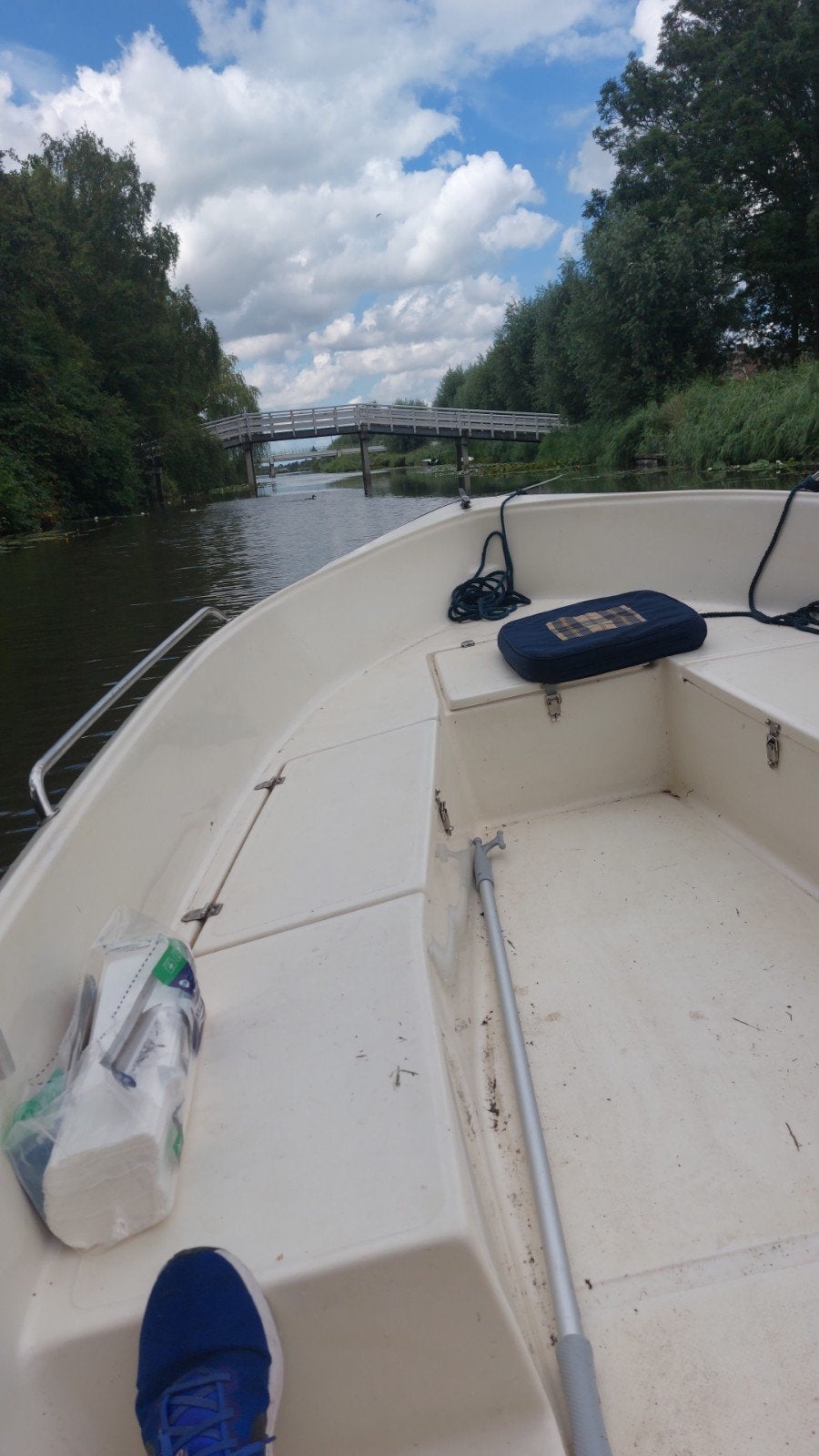 Verano 420 met Yamaha 8pk buitenboordmotor, Overige merken, Gebruikt, Afdekzeil, Buitenboordmotor