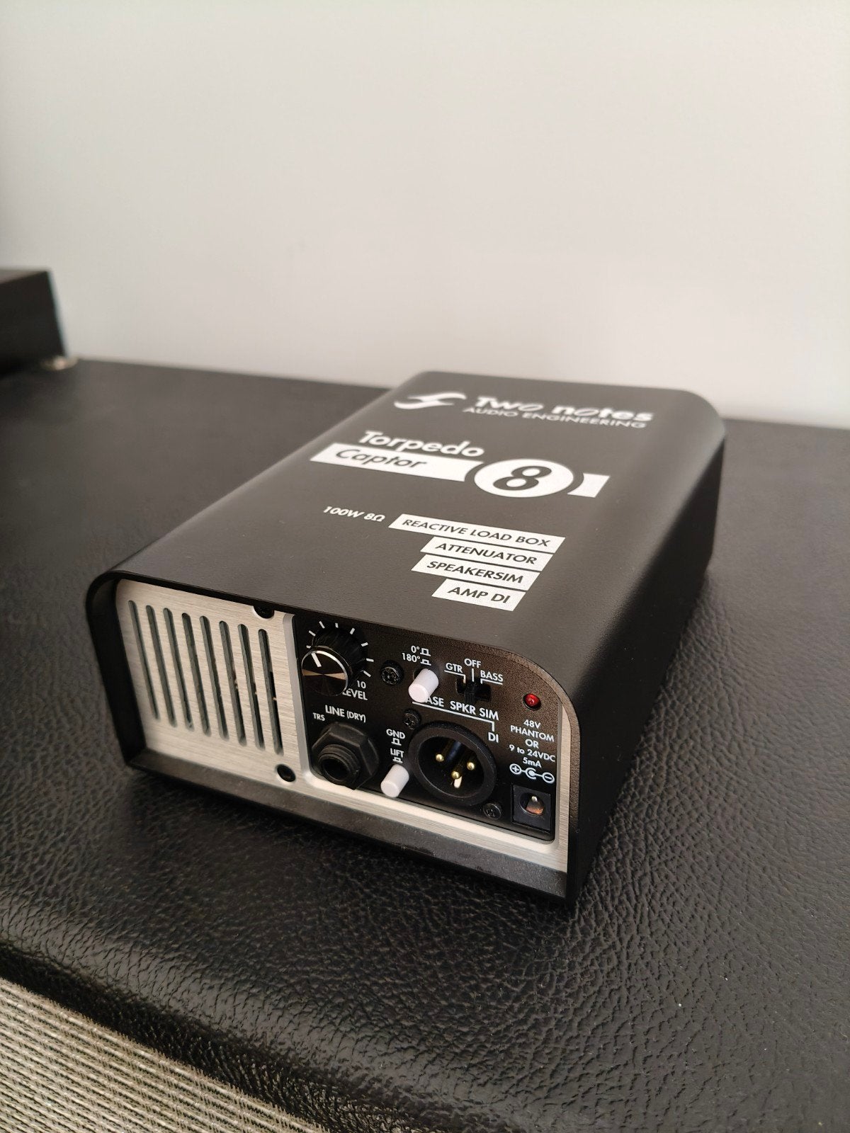 Two Notes Torpedo Captor 8 Ohms, Ophalen of Verzenden, Zo goed als nieuw, 100 watt of meer