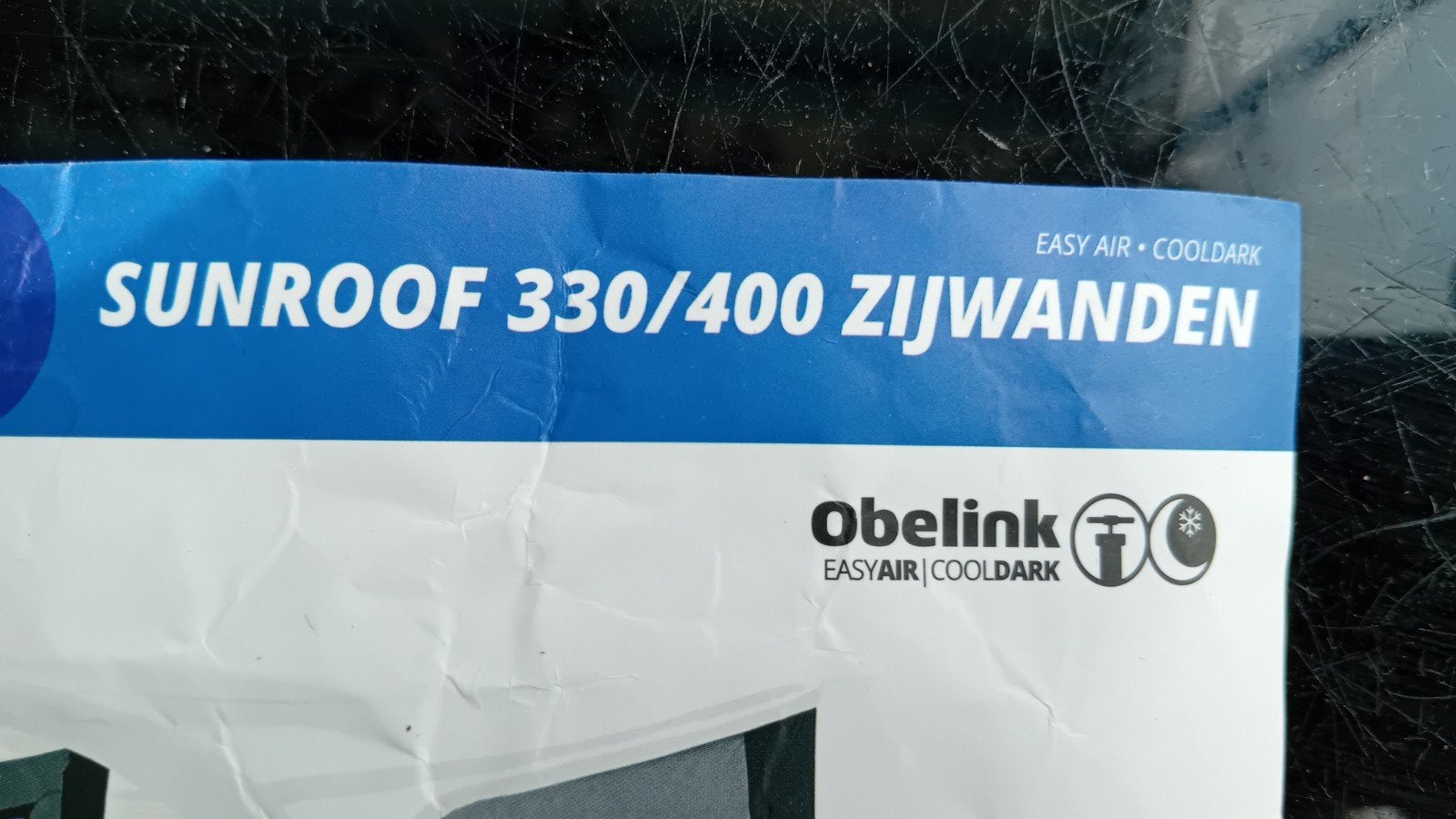 Zijwanden voor de Obelink Sunroof 330 of 400, Ophalen of Verzenden, Zo goed als nieuw