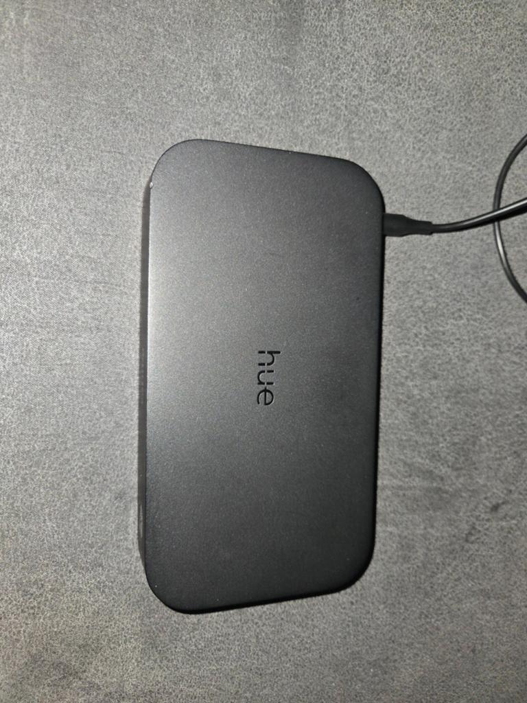 Philips Hue sync box 4k, Ophalen of Verzenden, Zo goed als nieuw, Modern, minimalistisch