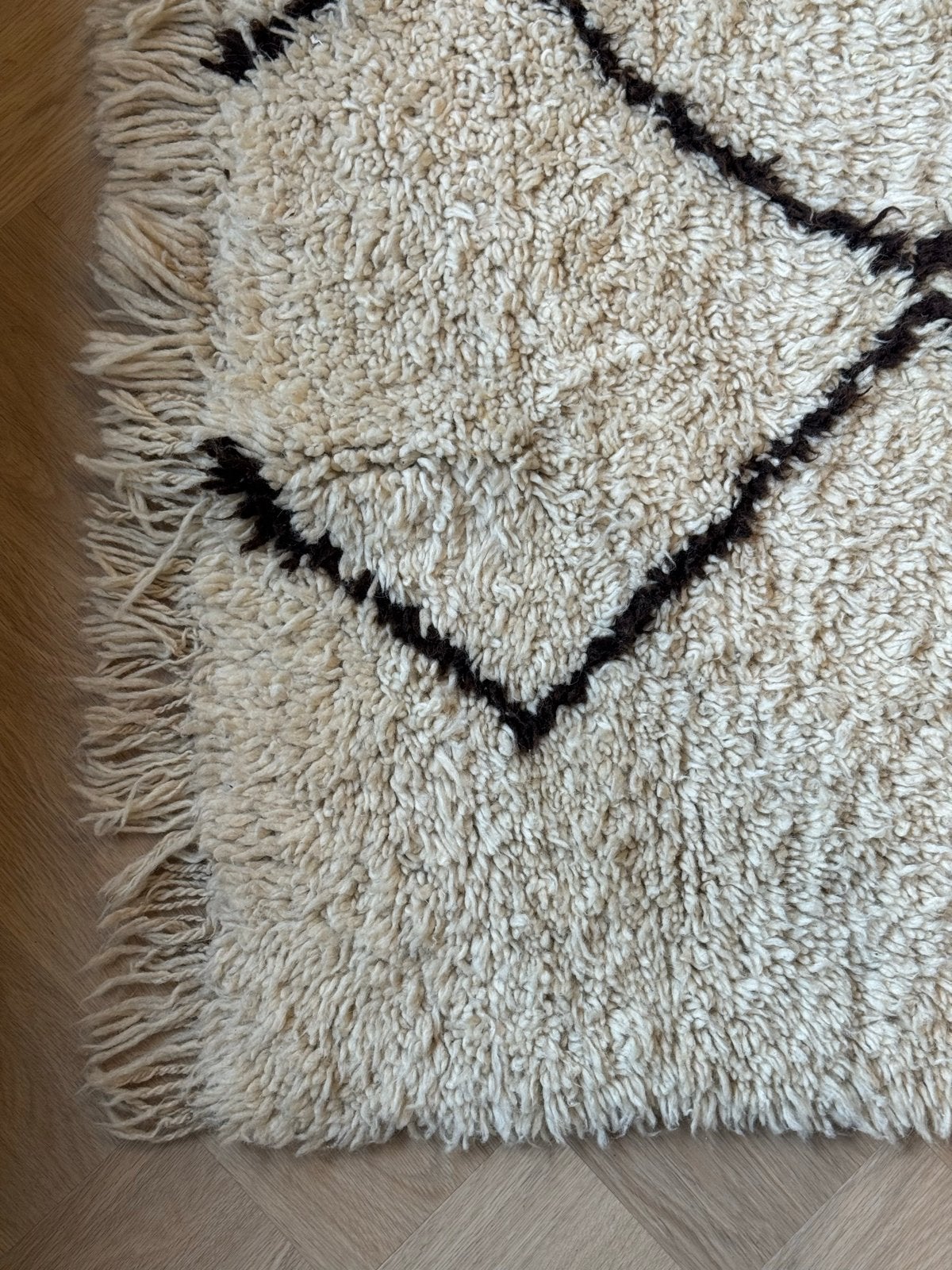 Wollen vloerkleed (170 x 260), Ophalen, Gebruikt, 150 tot 200 cm, 200 cm of meer