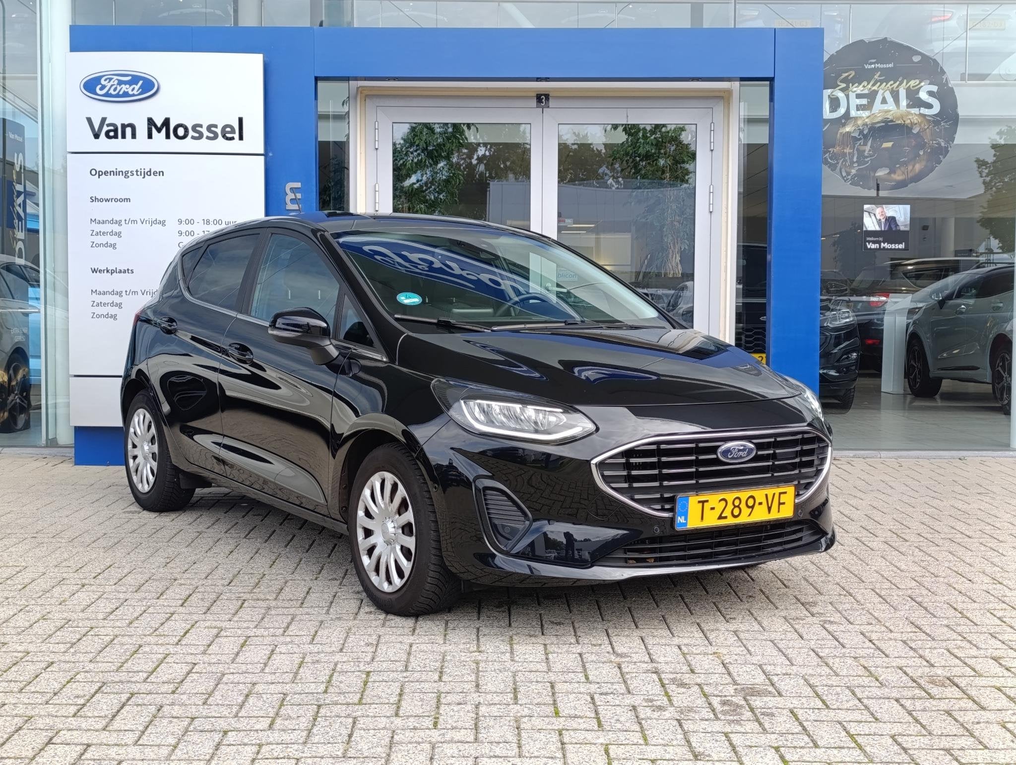 Ford Fiesta 1.0 EcoBoost Hybrid Titanium X | Stoel/stuur voo, 12 maanden, Euro 6, Origineel Nederlands, Bedrijf