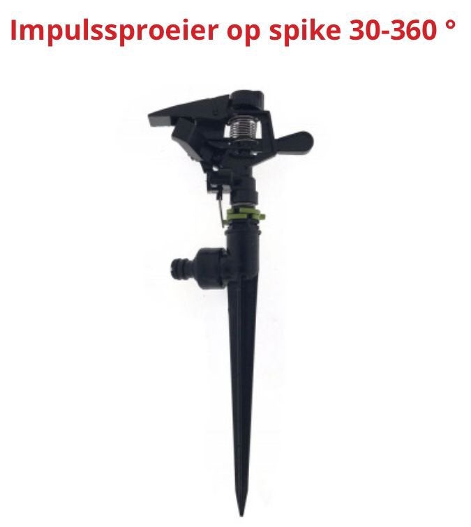 Nieuwe Impulssproeier / tuinsproeier kunststof 30-, Tuin en Terras, 1812RL, Sectorsproeier, Info@interbosch.nl, Nieuw