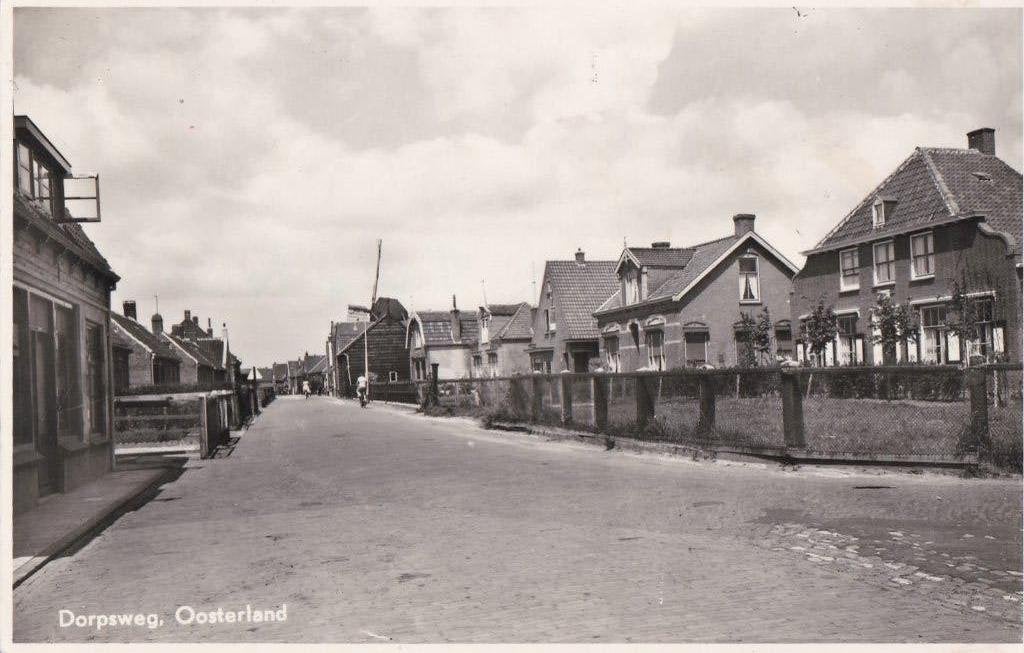 oosterland kerkstraat/dorpsweg, Ophalen of Verzenden, Voor 1920, Noord-Brabant