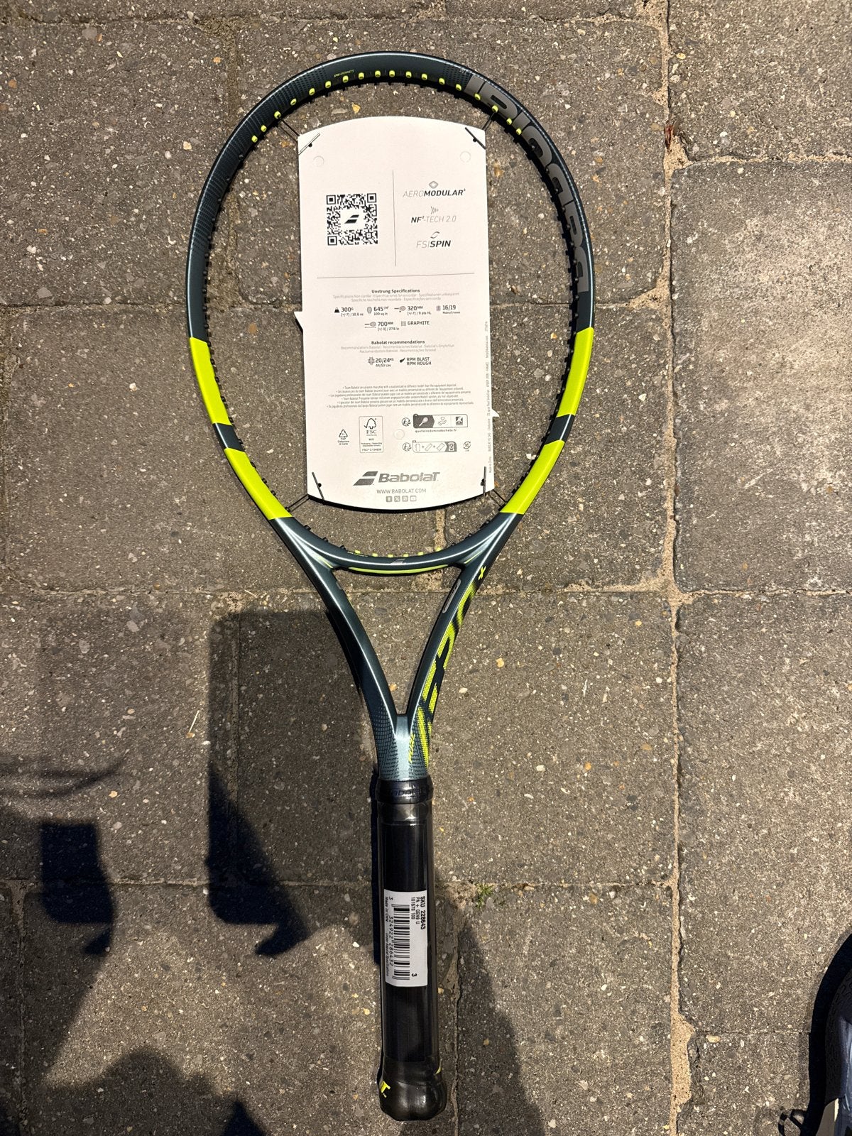 Nieuw Babolat Pure Aero Tennissracket - Gripmaat L3, Sport en Fitness, Nieuw, Ophalen of Verzenden, Racket, L3