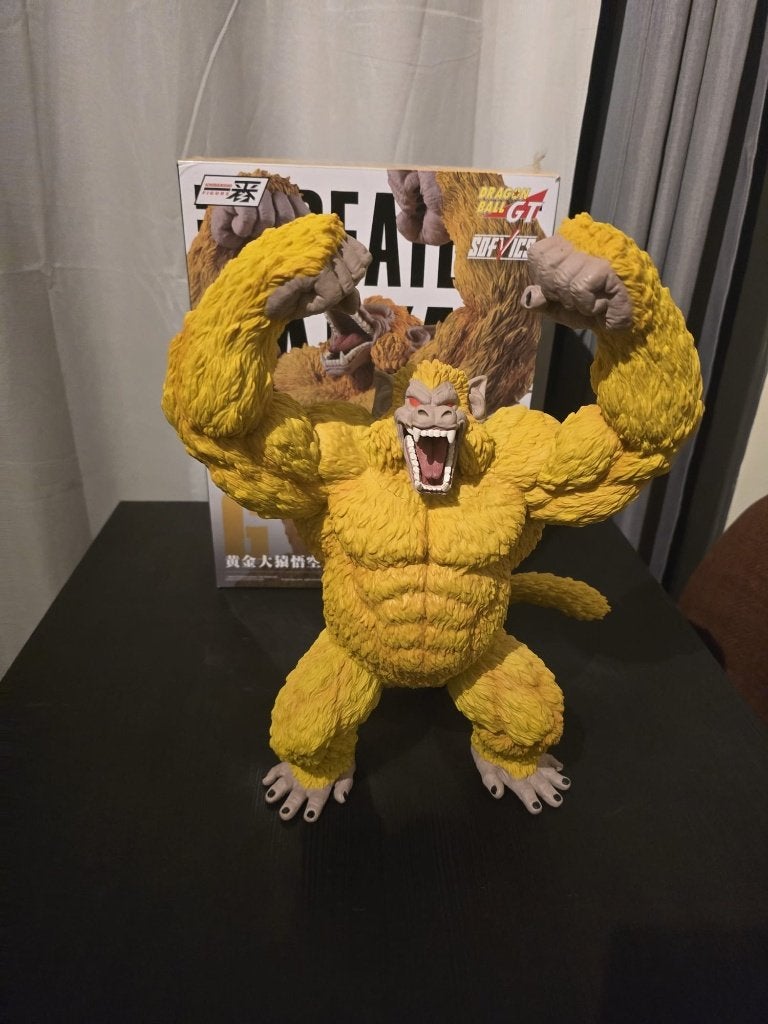 Golden oozaru dragonball figure, Ophalen of Verzenden, Zo goed als nieuw
