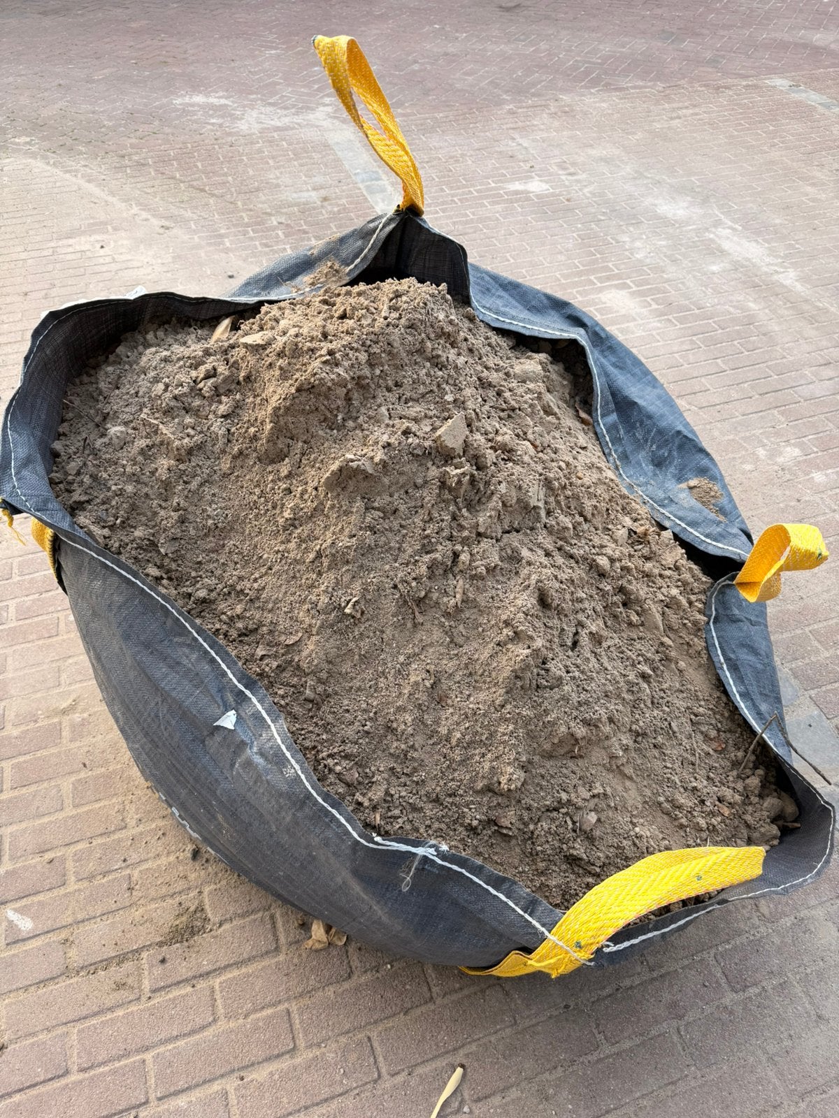 Gratis geel zand, Tuin en Terras, Ophalen, Zo goed als nieuw, Ophoogzand
