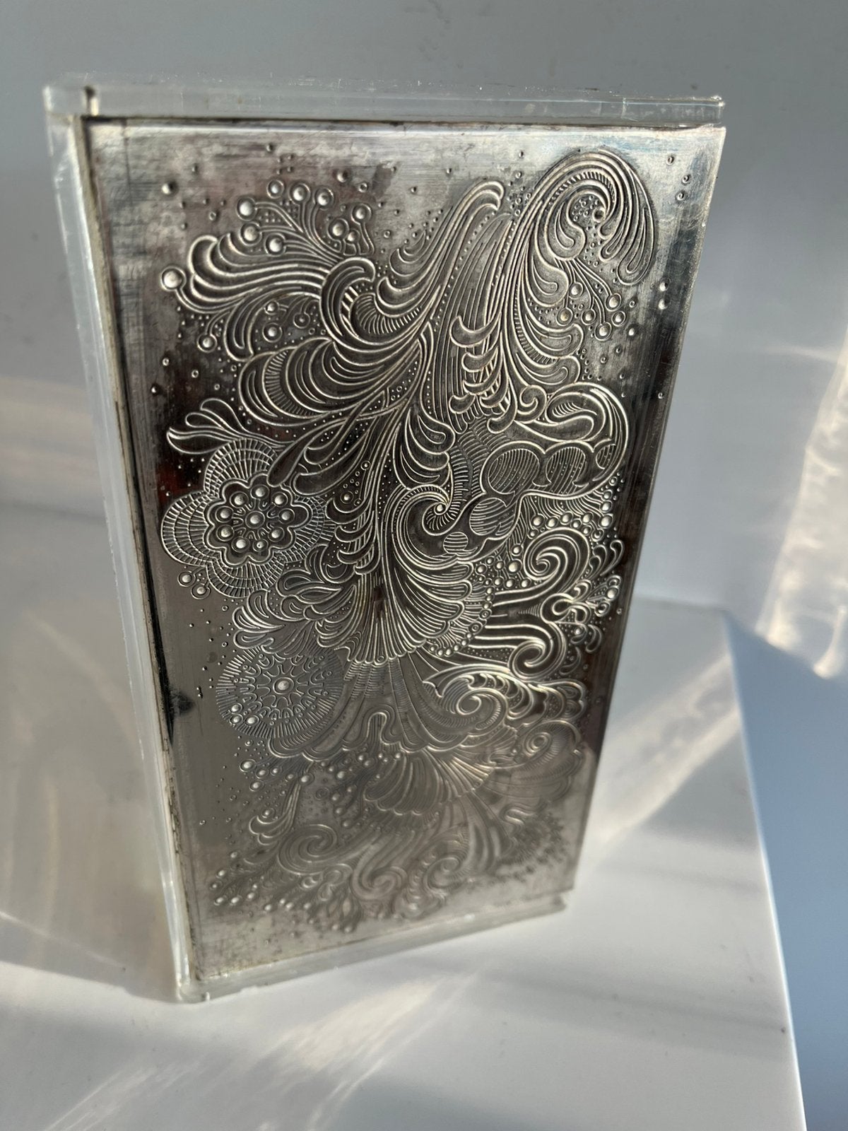 SIGRID KUPETZ. —  WMF. —  ART DECO BOX. —. 1970., Antiek en Kunst, Ophalen of Verzenden
