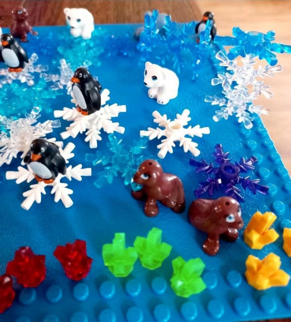 Lego Waterdieren ijsberen eendjes visjes pinguïns zeehond, Ophalen of Verzenden, Zo goed als nieuw, Accessoire, Lego