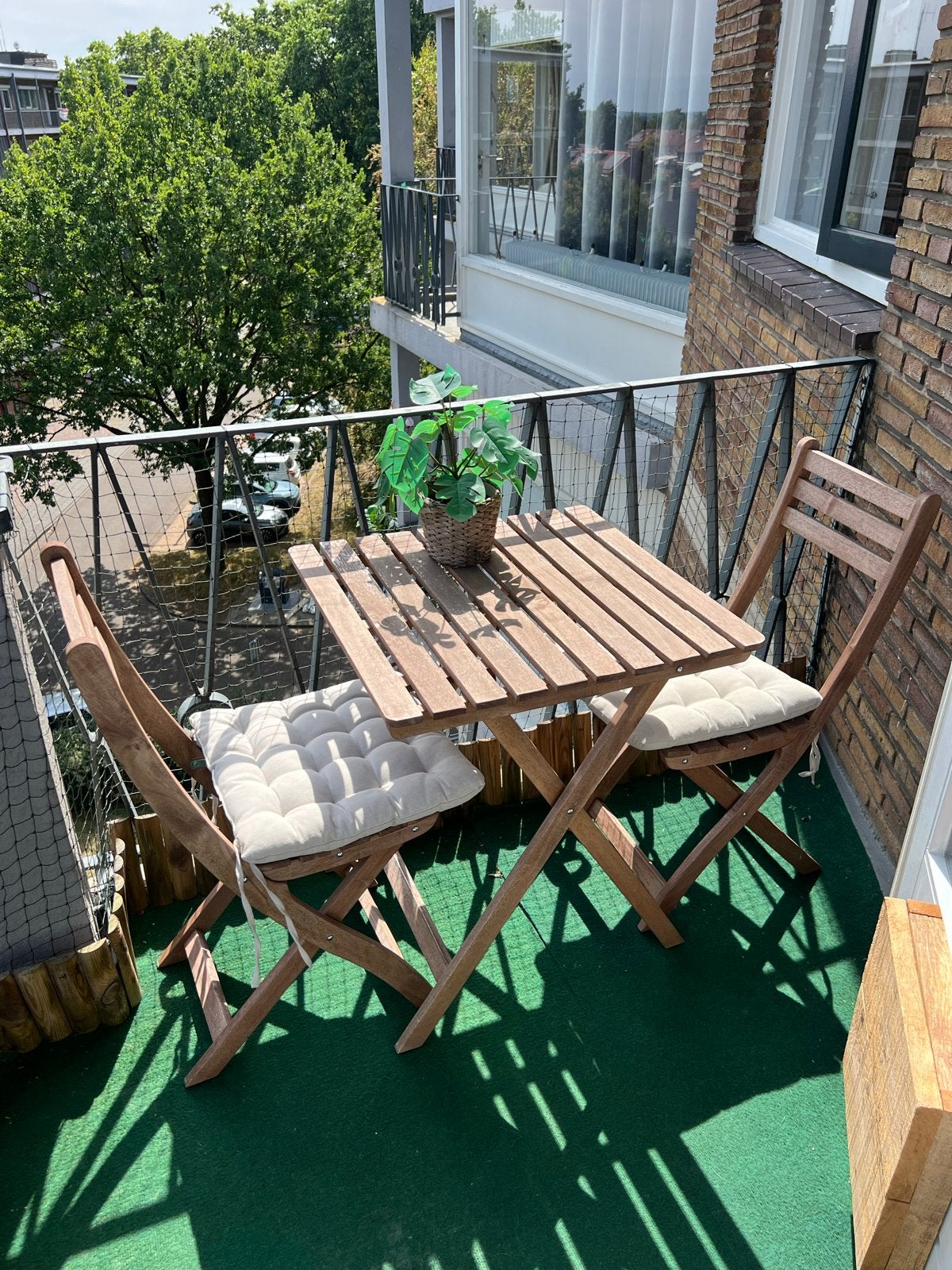 IKEA ASKHOLMEN tuinset - Zeer goede staat, Tuin en Terras, Eettafel, Zo goed als nieuw, Tuinset, Hout