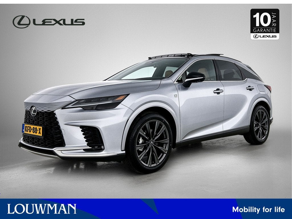 Lexus RX 450h+ Plug-in Hybrid F Sport Design | Panoramadak |, Auto's, Lexus, Automaat, Gebruikt, Euro 6, 4 cilinders