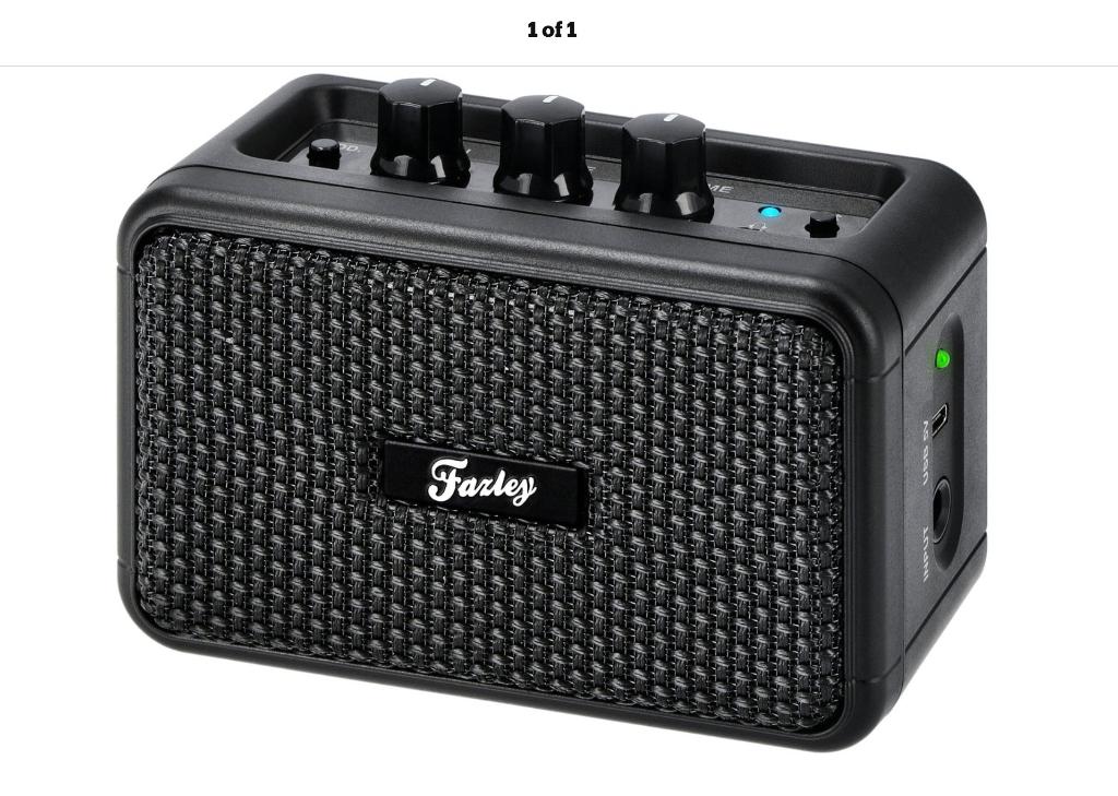 5W rechargeable guitar amplifier | New, Muziek en Instrumenten, Versterkers | Bas en Gitaar, Ophalen of Verzenden, Zo goed als nieuw