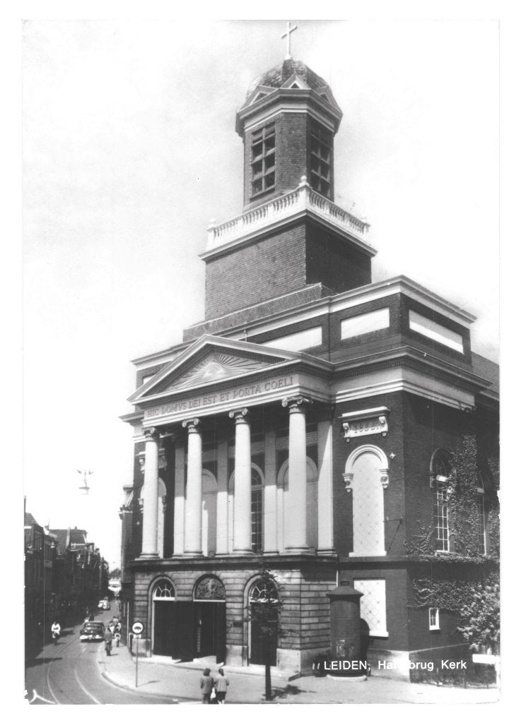 988314 Leiden 1974 Ned H Kerk Nette oude kaart Onbeschreven