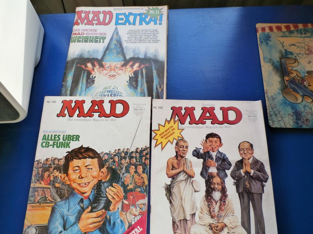 Mad nr. 105, Mad nr. 106, Mad extra nr. 11 + 70er jaren + Du, Ophalen of Verzenden