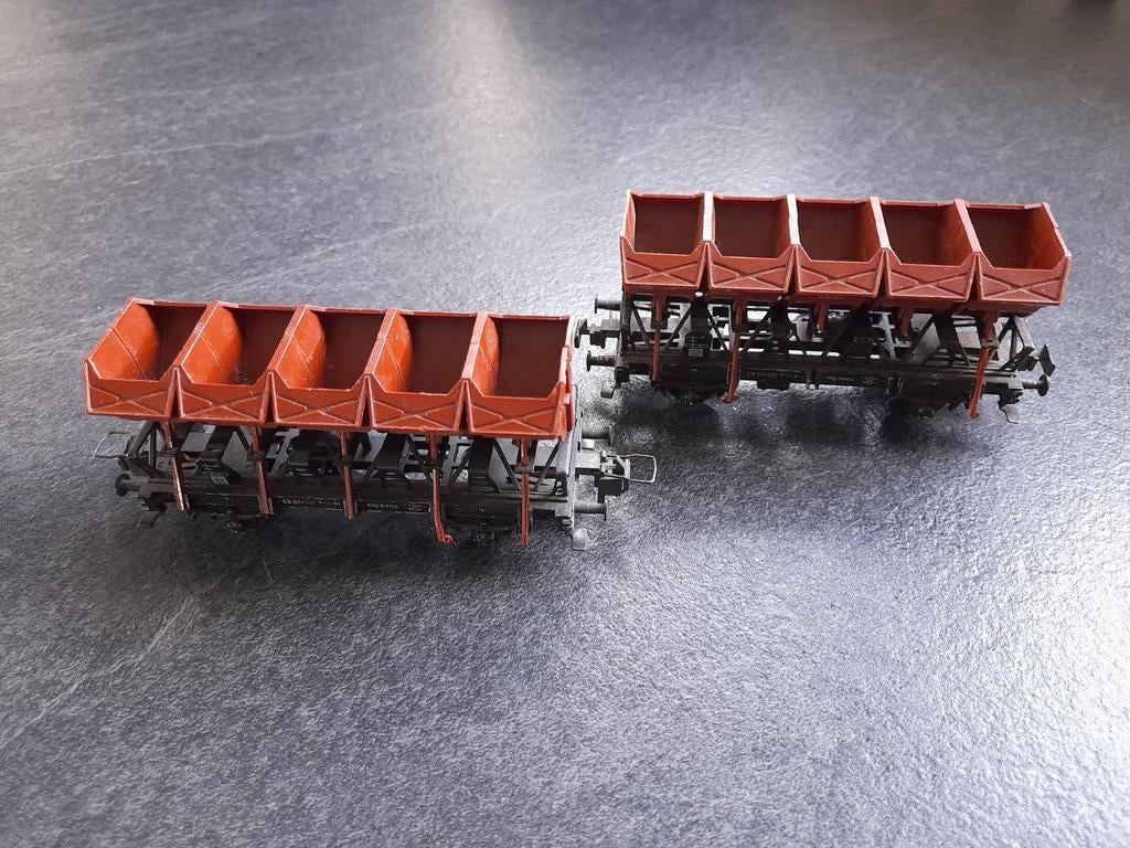 Trix Express kipwagons, 3455., Gebruikt, Gelijkstroom, Trix, Wagon