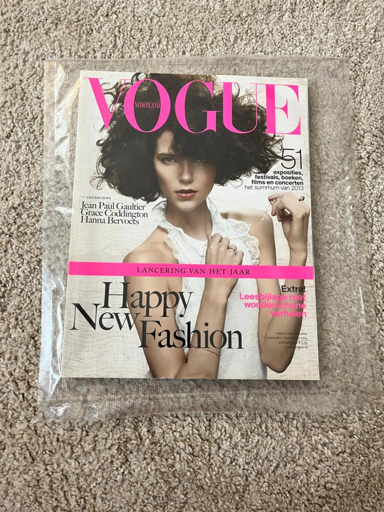 Vogue Nederland - Happy New Fashion - Januari/Feb 2013, Boeken, Mode, Ophalen of Verzenden, Zo goed als nieuw, Mode algemeen
