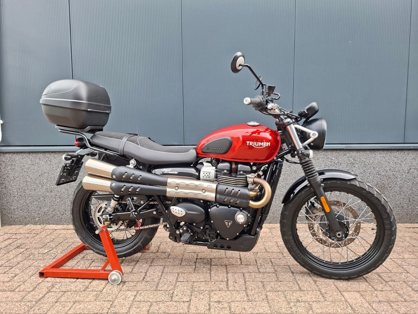 TRIUMPH STREET SCRAMBLER (bj 2019), 2 cilinders, Bedrijf, Overig, Onbekend