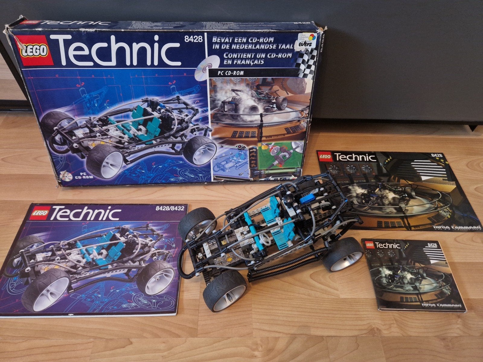 lego technic 8428, Ophalen of Verzenden, Zo goed als nieuw