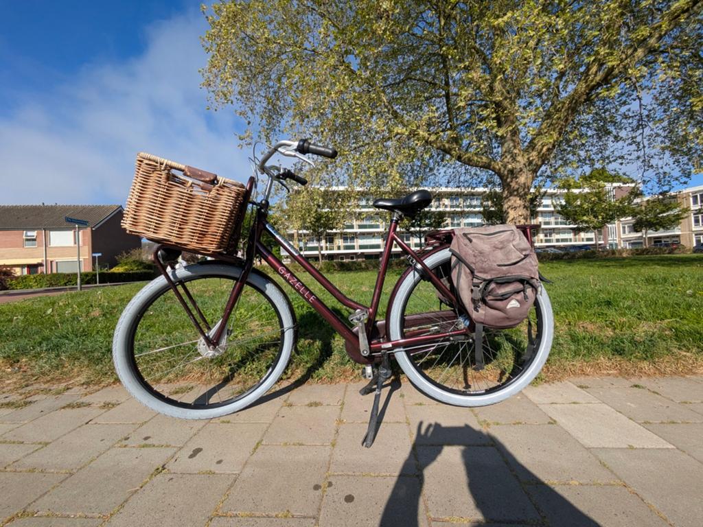 Gazelle Heavey Duty 7 versnellingen "28 ( met nieuwe banden, Ophalen, Versnellingen, 56 cm of meer, Zo goed als nieuw