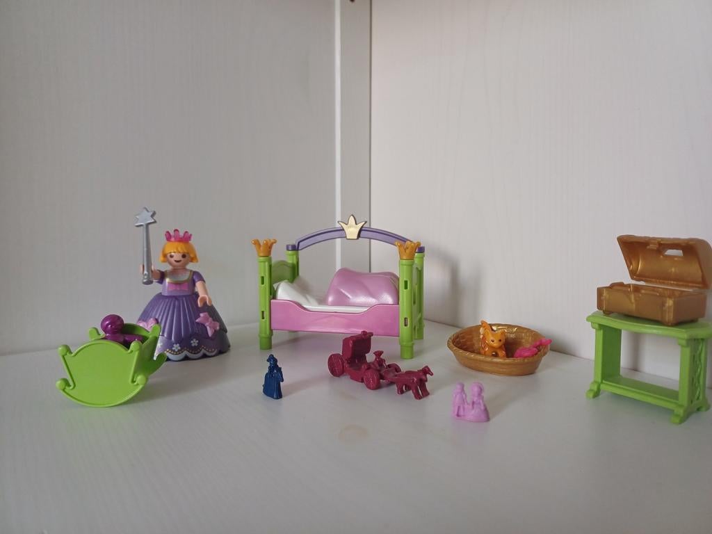 Playmobil prinses slaapkamer 6852, Ophalen of Verzenden, Zo goed als nieuw, Complete set