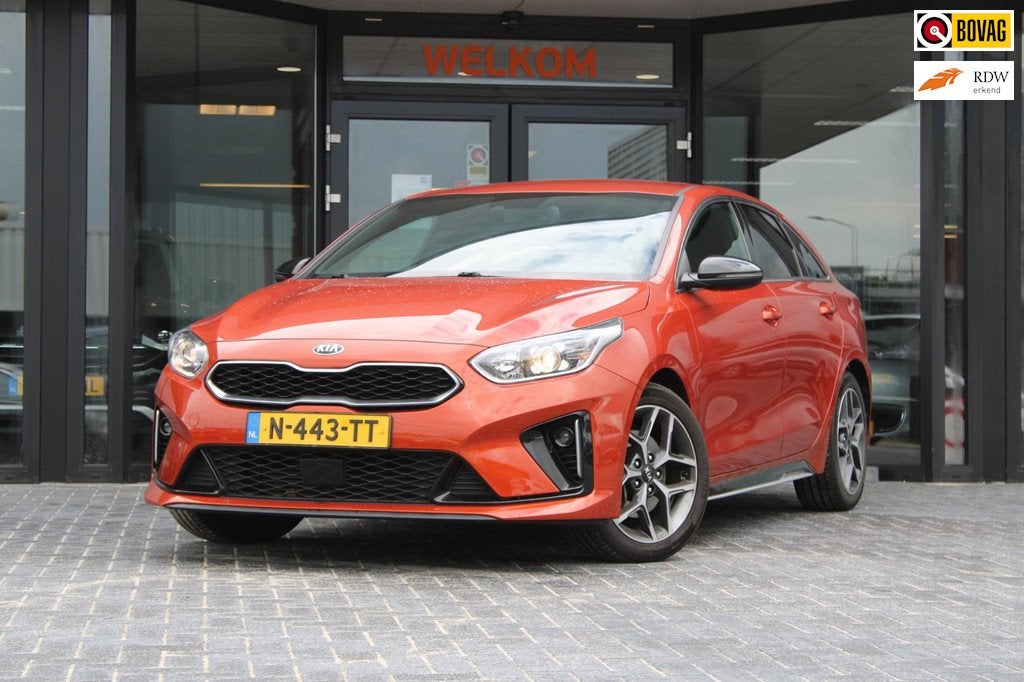 Kia ProCeed 1.5 T-GDi MHEV GT-Line Edition, BTW, Trekhaak Au, Gebruikt, 4 cilinders, 160 pk, Leder en Stof