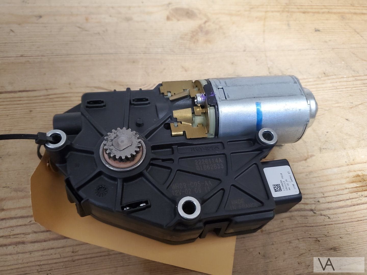 Fiat 500c 2009 - 2016 schuifdak motor webasto 6111508c €100, Auto-onderdelen, Gebruikt, -, -, Ophalen of Verzenden