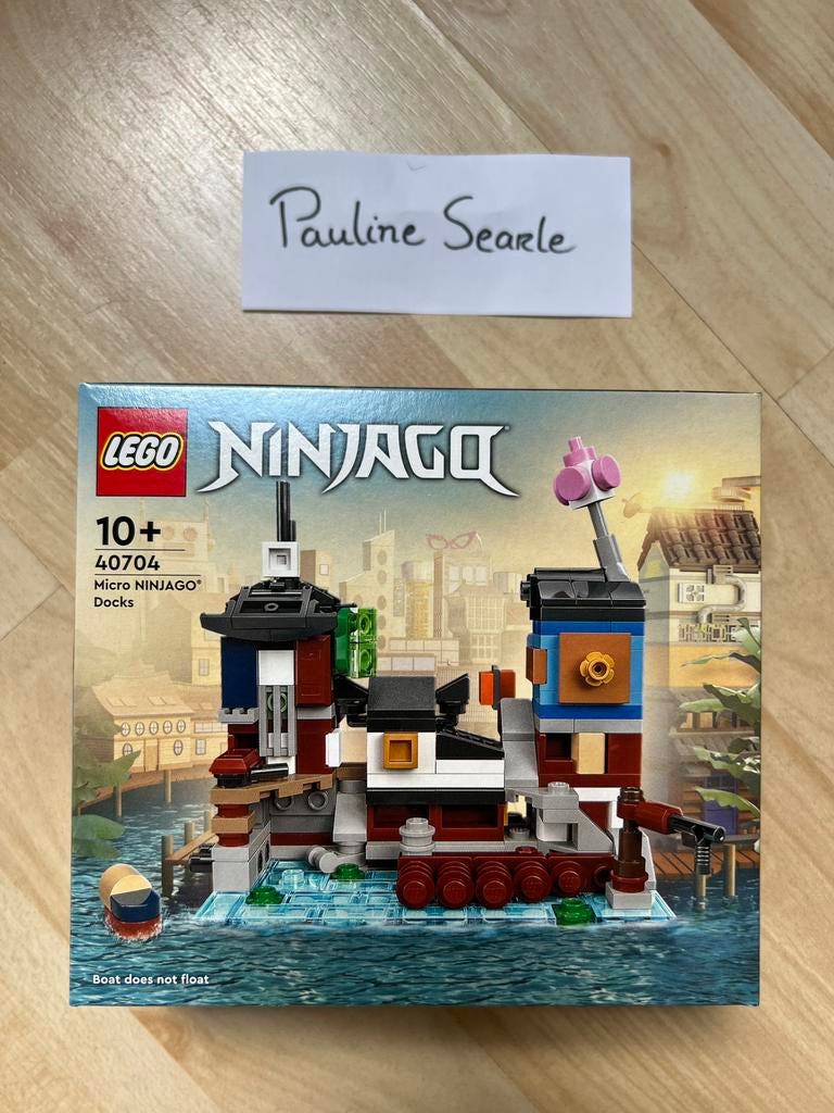 Nieuw: Lego 40704 Micro Ninjago Docks, Lego, Nieuw, Ophalen of Verzenden, Ongeopend/sealed