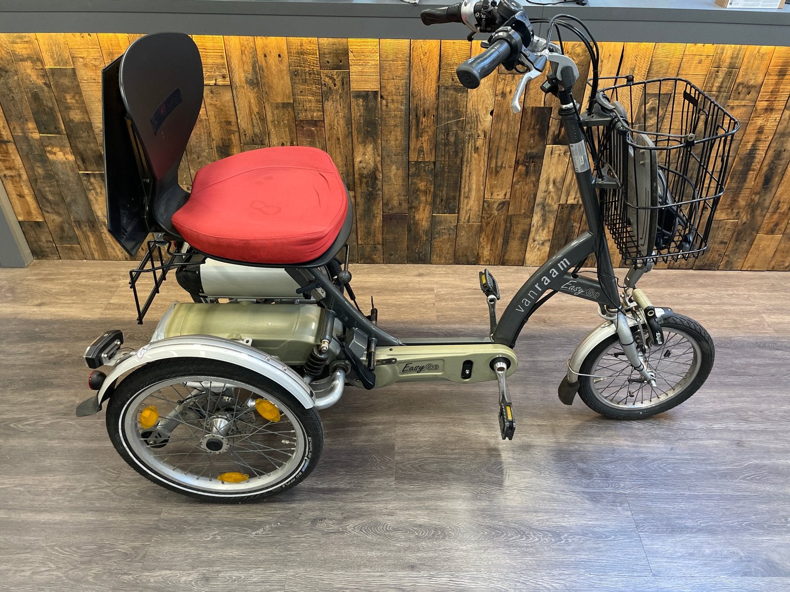 Van Raam Easy Go driewielfiets met elektrische ondersteuning, Ophalen, Gebruikt