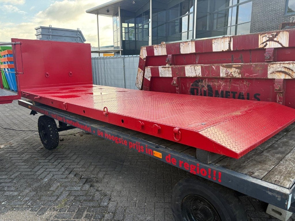 portaal plateau container platform afzetcontainer nieuw, Ophalen