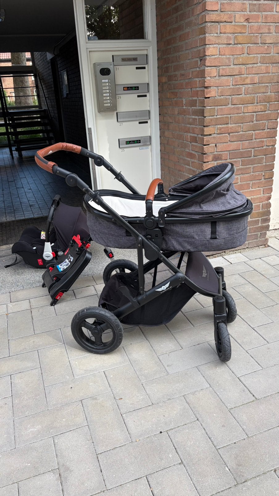 Sleeworld kinderwagen/autostoel/isofix base, Ophalen, Zo goed als nieuw, Overige merken