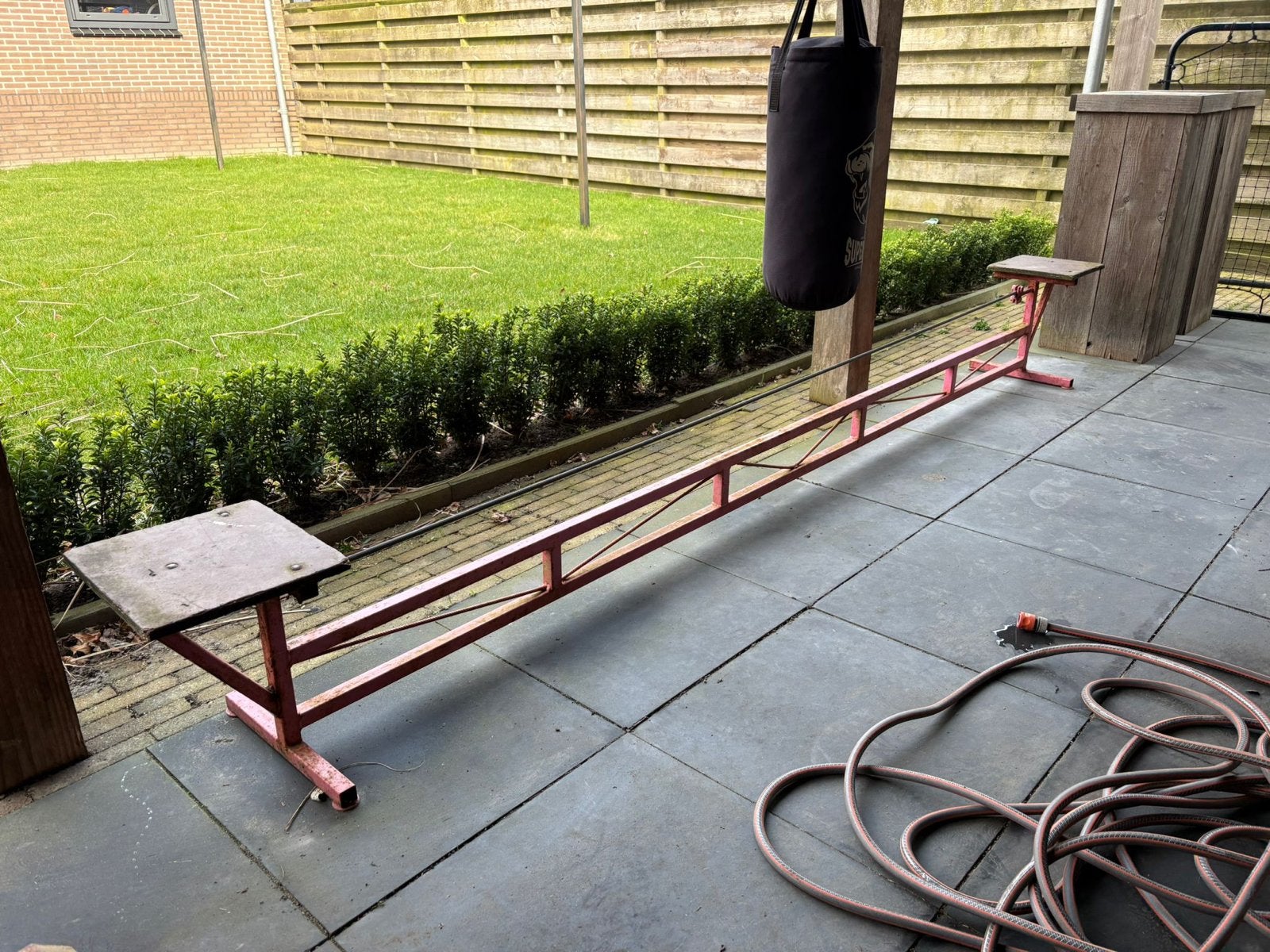 Turnbalk / Balansbalk voor training, Ophalen, Gebruikt