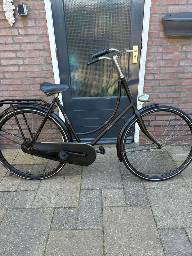 Batavus oma fiets met licht en slot, Terugtraprem, Batavus, Ophalen of Verzenden, 53 tot 56 cm
