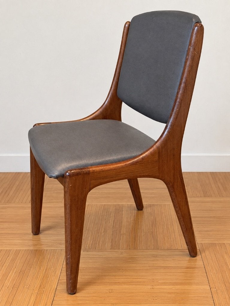 4 vintage Mahjongg Holland eetkamerstoelen  – jaren 60, Gebruikt, Mid-century / vintage, Ophalen of Verzenden, Vier
