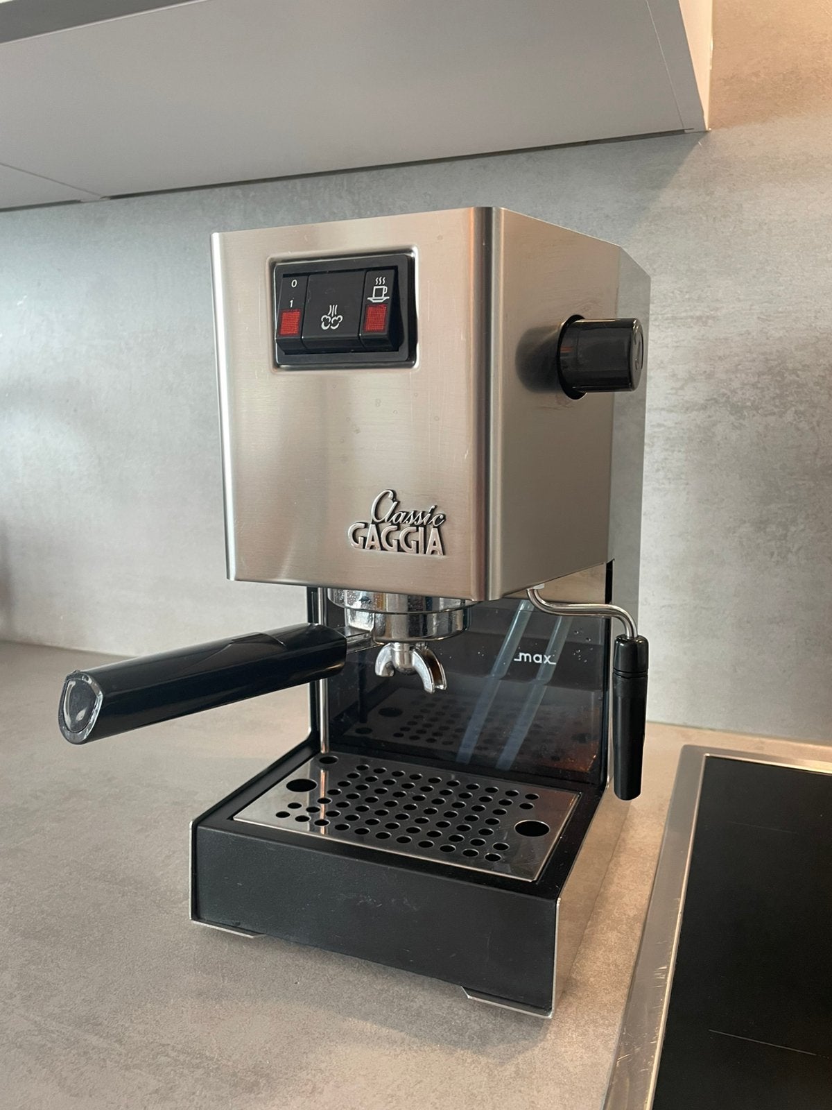 Gaggia Classic, Witgoed en Apparatuur, Koffiezetapparaten, Espresso apparaat, Gemalen koffie, Zo goed als nieuw, 1 kopje