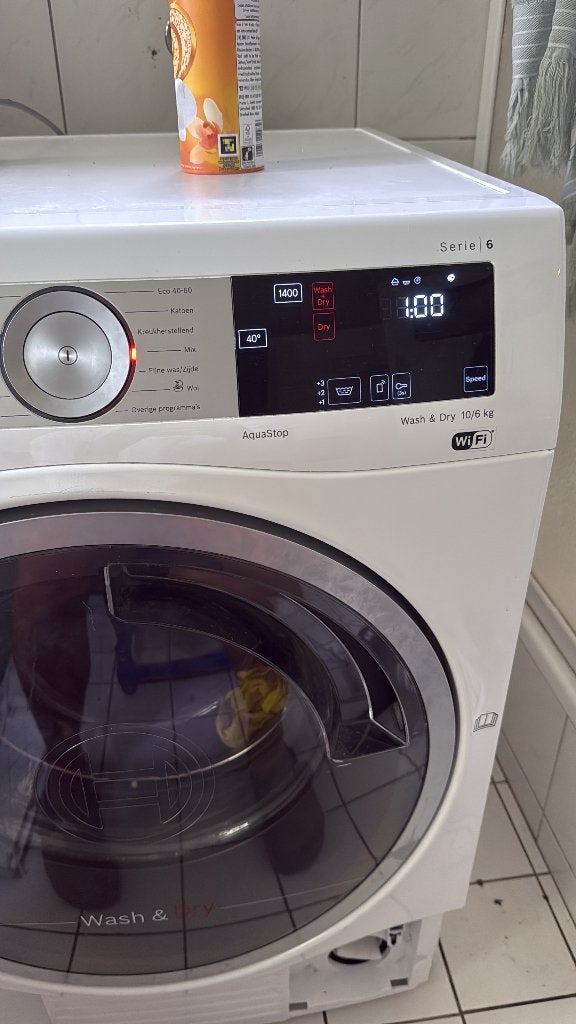 Wasmachine - Kapot, Witgoed en Apparatuur, Ophalen, Niet werkend, 1200 tot 1600 toeren, 85 tot 90 cm