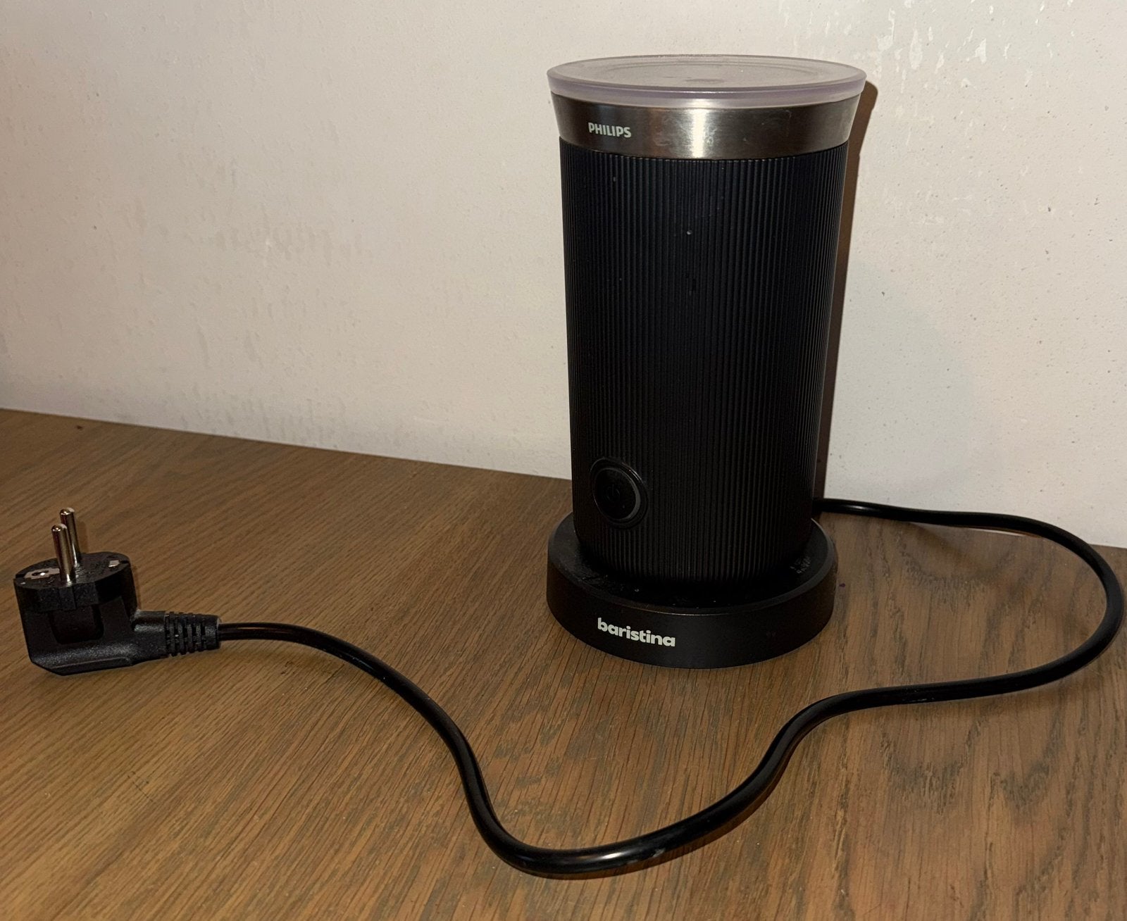 Philips Baristina melkopschuimer zwart, Ophalen, Zo goed als nieuw