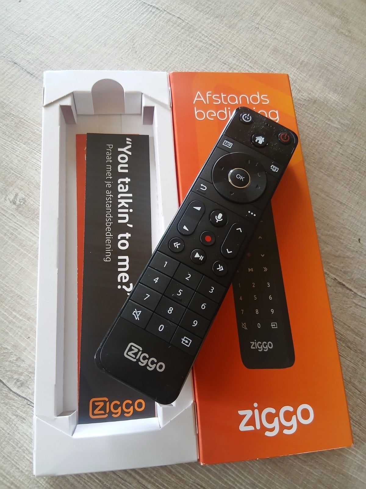 Nieuwe Ziggo afstandsbediening, Ophalen of Verzenden, Nieuw, Origineel, Mediaspeler