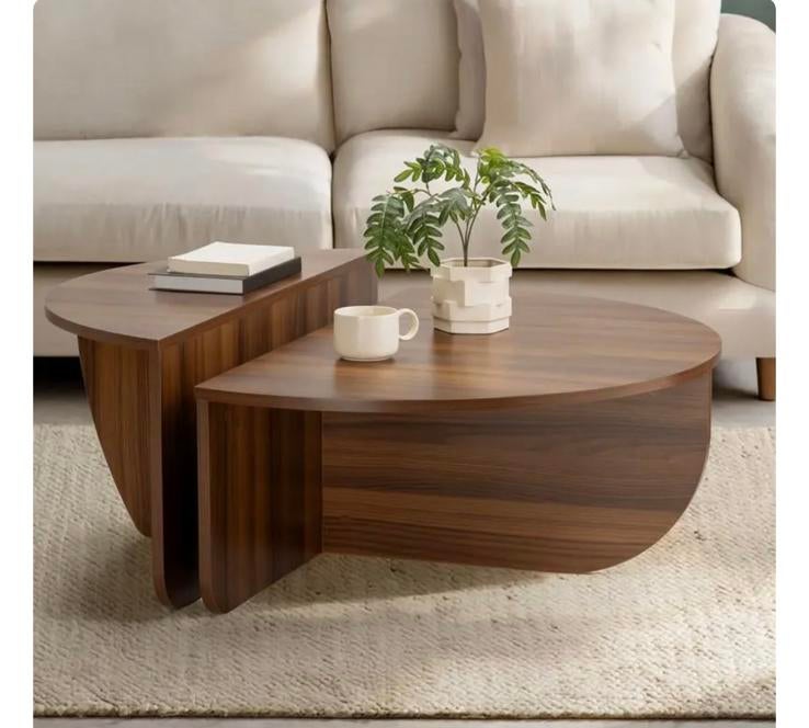 Salontafel Action, Huis en Inrichting, Ophalen, 100 tot 150 cm, Rond, 50 tot 100 cm