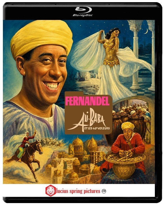 Fernandel - 2 films - Blu Ray - Ali Baba + Paris Holiday, Verzenden, Nederlands, Film, Vanaf 9 jaar