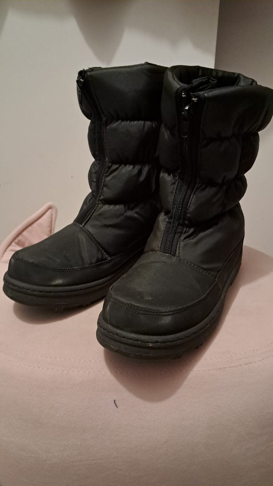 Snow boots  zwart, Kinderen en Baby's, Ophalen, Jongen of Meisje, Laarzen