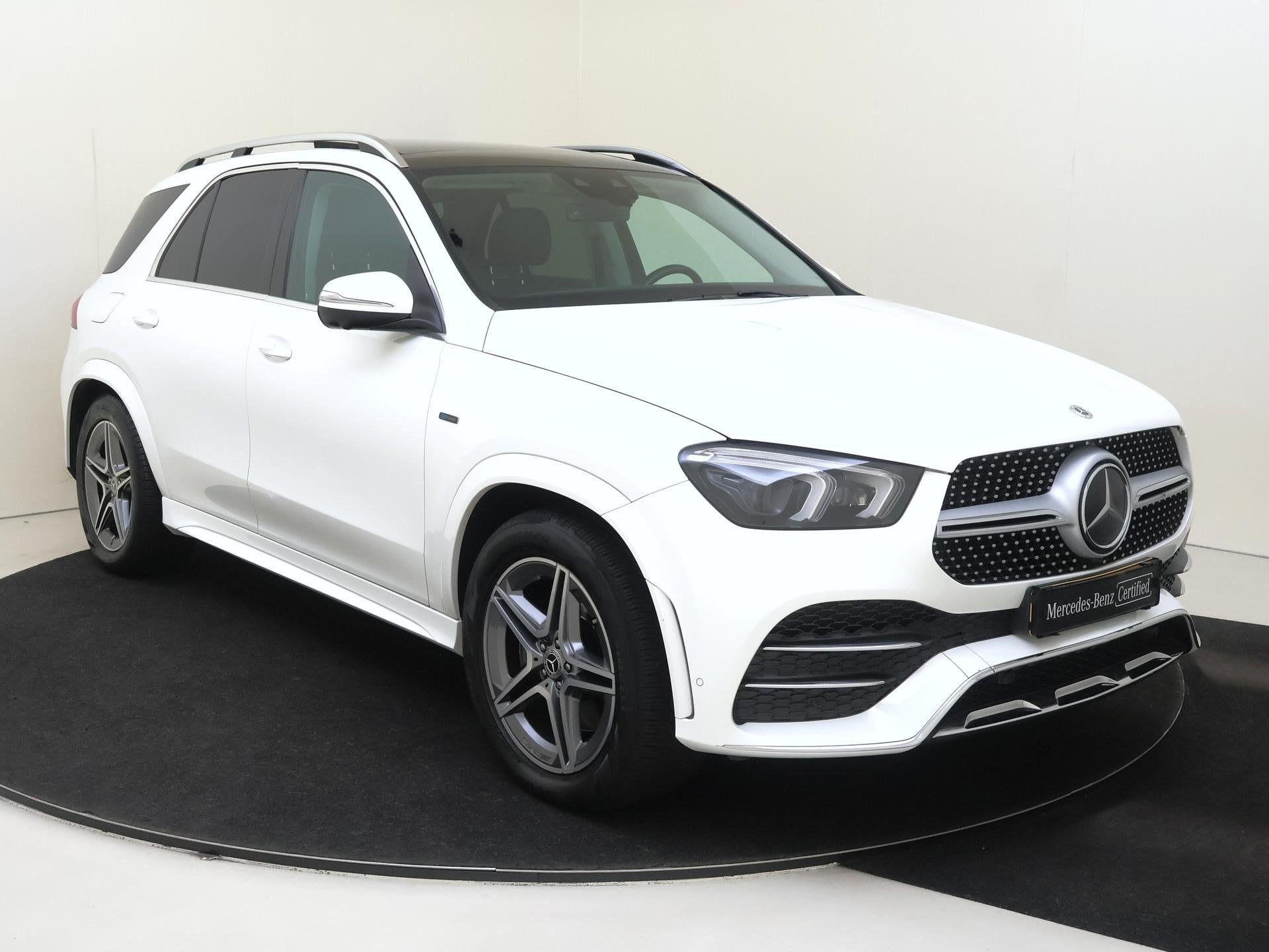 Mercedes-Benz GLE-klasse 350 e 4MATIC Premium Plus, Auto's, 4 cilinders, Wit, Plug-in hybride, Bedrijf