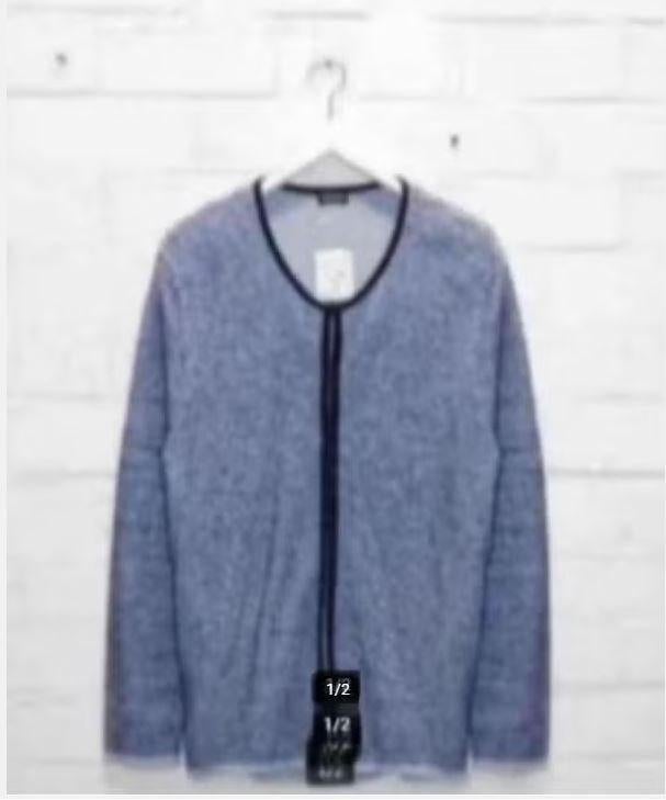 Gerry Weber - Prachtig lichtblauw vest maat 44 - Nieuw 99,95, Kleding | Dames, Truien en Vesten, Blauw, Maat 42/44 (L), Nieuw