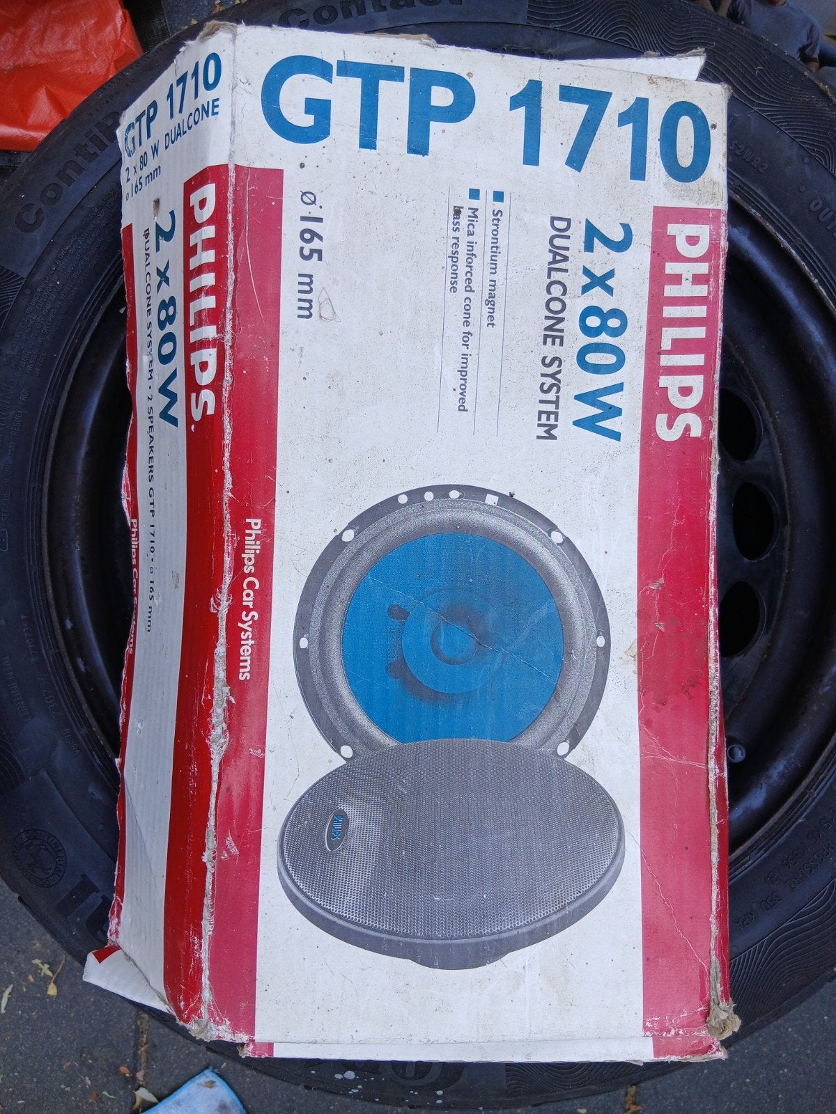 Philips GTP 1710 auto speakers - Nieuw in doos (Jaren '80), Ophalen of Verzenden