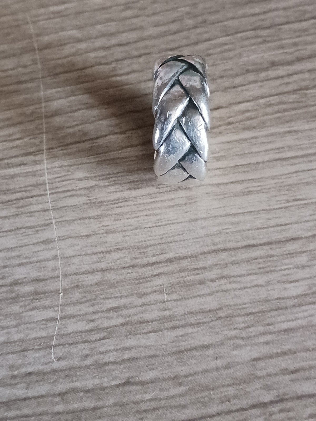 Buddha to buddha ring, Sieraden, Tassen en Uiterlijk, Ringen, Gebruikt, Dame of Heer, 18 tot 19, Zilver, Zilver, Ophalen of Verzenden