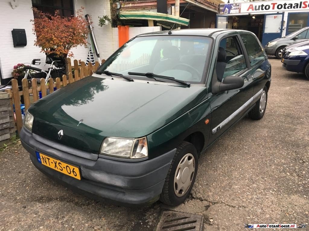 Renault CLIO VERKOCHT!, Stof, Zwart, 4 cilinders, 420 kg